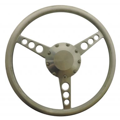 Steering Wheel - Wrap-Your-Own - 14'' Flat